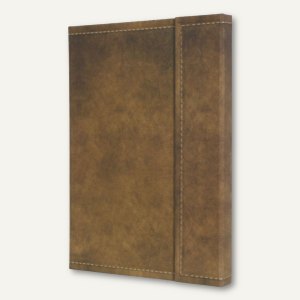 Notizbuch CONCEPTUM Vintage, 155 x 203 mm (ca. A5), kariert, Hardcover, braun