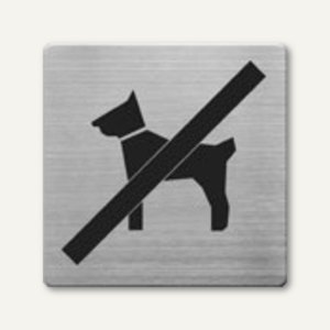 quadratische Piktogramme Hunde verboten