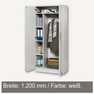 Flügeltürschrank mit Garderobe