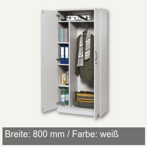 Flügeltürschrank mit Garderobe