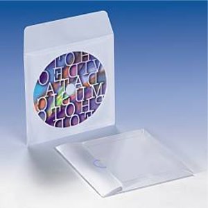 CD Papiertasche mit Sichtfenster