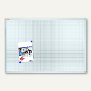 Rastertafel X-tra! Line, 90 x 60 cm, magnetisch, Rasterung 10 x 10 mm, RT3802