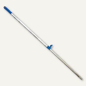Teleskop-Stiel für Mopphalter, Länge: 140 cm, Aluminium, silber/blau, 490297995