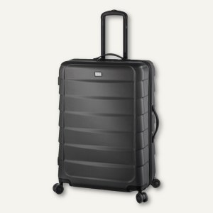JSA Reisetrolley M - 62 x 43 x 24 cm, 60 Liter, ABS-Material, grau, 45582