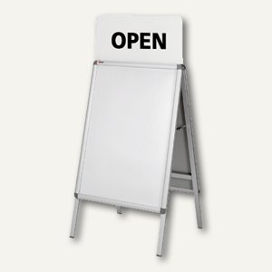 Nobo Aufsatzschild für Plakatständer A1, 1902377