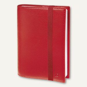 TIME & LIFE Kalender, 10 x 15 cm, 1 Woche/2 Seiten, Spiralbindung, kirschrot