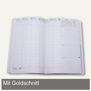 MINISTER Terminkalender-Einlage - 16 x 24 cm - 1 Woche/2 Seiten