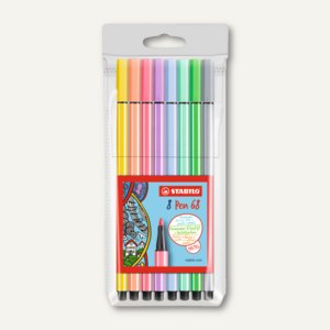 Fasermaler Pen 68 Pastel