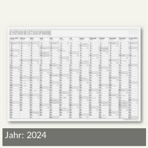 Jahresübersicht Plakatkalender young design - 86 x 61 cm