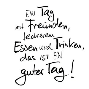 Servietten SPRUCH Guter Tag