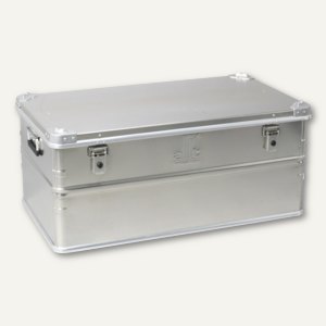 Transportbox AluPlus ProfiBox S - 134 Liter, 885x485x385 mm, Alu, silber, 420034 Transportbox AluPlus ProfiBox S - 134 Liter, 885x485x385 mm, Alu, silber, 420034