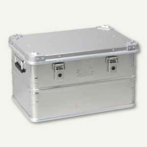 Transportbox AluPlus ProfiBox S - 60 Liter, 585x390x355 mm, Alu, silber, 420031 Transportbox AluPlus ProfiBox S - 60 Liter, 585x390x355 mm, Alu, silber, 420031
