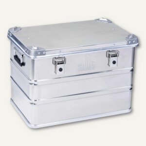 Transportbox AluPlus ProfiBox S - 73 Liter, 590x390x415 mm, Alu, silber, 420032 Transportbox AluPlus ProfiBox S - 73 Liter, 590x390x415 mm, Alu, silber, 420032