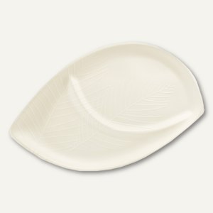 Papstar Serviertabletts "pure", 30 x 47 cm, Zuckerrohr, weiß, 200 Stück, 86647