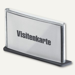 officio Tisch-/Türschild, 11.5 x 6.5 x 2 cm, Kunststoff, anthrazit, 60 Stück