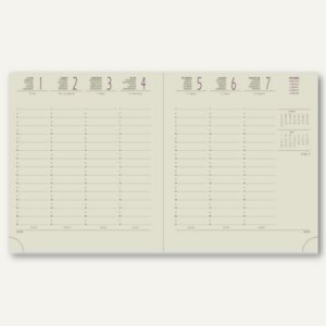 Taschenkalender Eurotime Rialto - 15 x 17 cm