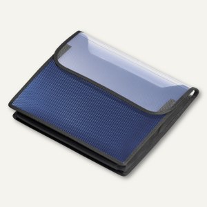 Veloflex Sammelbox VELOBAG® A4 quer, Füllhöhe: 55 mm, PP, blau, 12 St., 1443452