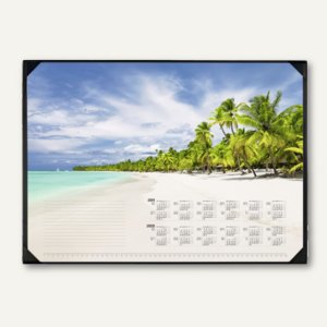 Schreibunterlage Tropical Beach mit Kalenderblock