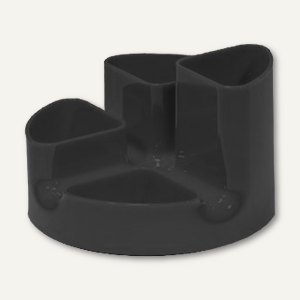Arlac Schreibtisch-Organizer circle-butler, Ø 13 x H 9 cm, schwarz, 22401