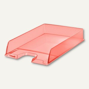 Esselte Briefablage Colour'Ice, DIN A4, PS, apricot-transparent, 10 Stück,626273