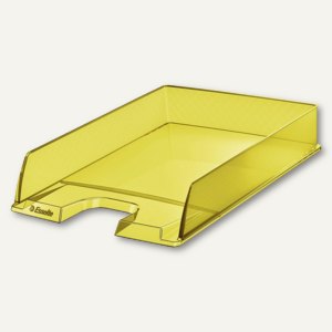 Esselte Briefablage Colour'Ice, DIN A4, PS, gelb-transparent, 10 Stück, 626272