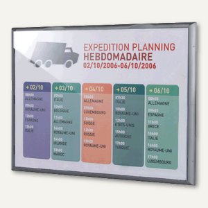 Paperflow Infodisplay DIN A3, 448 x 322 x 23 mm, erweiterbar, Polystyrol,4069.35