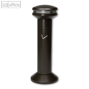 Rubbermaid Standascher INFINITY, 26 Liter, hohe Kapazität, schwarz, FG9W3400-BLA