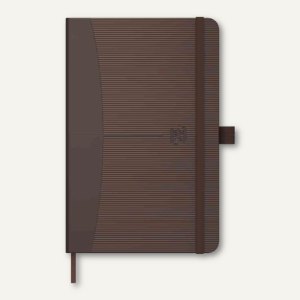 Oxford Notizbuch "Signature", DIN A5, liniert, braun, 80 Blatt, 100735225