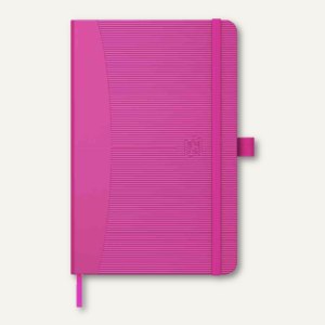 Oxford Notizbuch "Signature", DIN A5, liniert, pink, 80 Blatt, 100735231