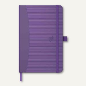 Oxford Notizbuch "Signature", DIN A5, liniert, violettt, 80 Blatt, 100735230