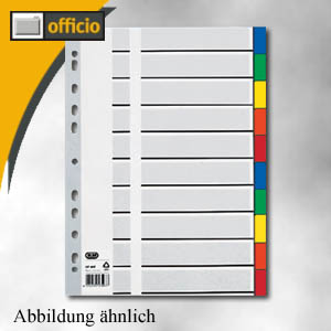 Blankoregister DIN A4