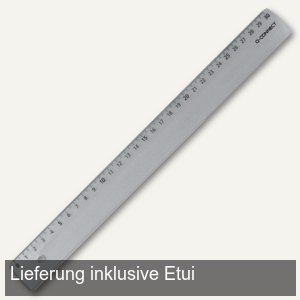 Kunststoff-Lineal im Etui