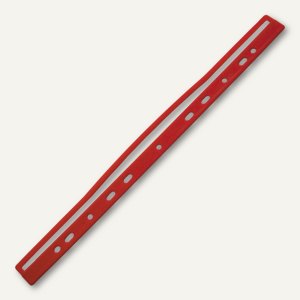 Helit Prospektschiene M-Clip, DIN A4, PP, rot, 100 Stück, H2512025