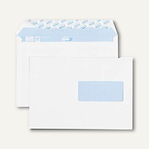 1000 Briefumschläge DIN C5 162x229 mm weiß 80 g/m² ohne Fenster haftklebend C50.10E 