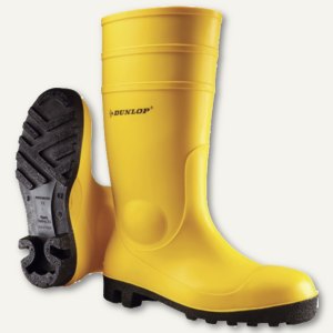 Sicherheitsstiefel / Gummistiefel Protomastor, Größe: 45, Stahlkappe, gelb