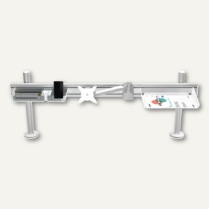 ViewLite Schienensystem m. Kabelkanal Schreibtisch