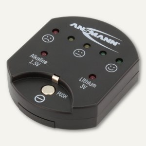 Batterie-/Akku-Tester für Knopfzellen