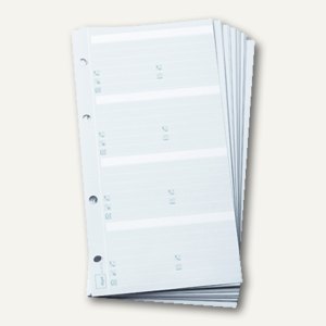 Adresseinlagen für 160 Einträge
