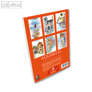 Clairefontaine Lernblock für Aquarelltechnik