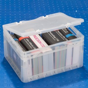 SURPLUS SYSTEMS Scharnierdeckel für Eurobox, 60 x 40 cm, PP, 4922873