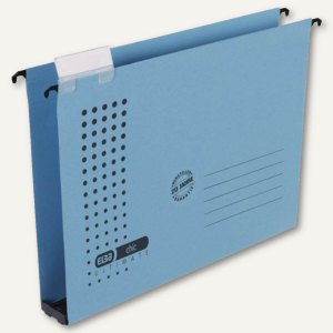 Hängesammler chic, DIN A4, Bodenbreite: 40 mm, strapazierfähig, blau, 5 Stück