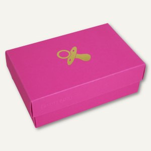 Geschenkbox SCHNULLER GOLD XL