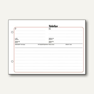 Formular Telefax-Nachricht