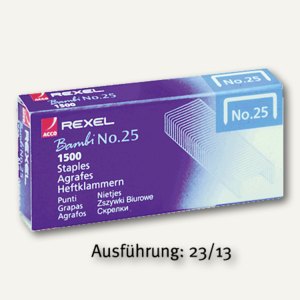 Heftklammern Nr. 23