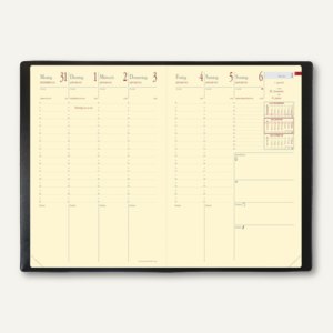 Quo Vadis "Minister Prestige VZ Sahara" Kalender - 16 x 24 cm, rot, 28650121MQ