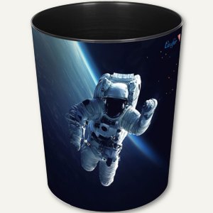 Papierkorb Astronaut