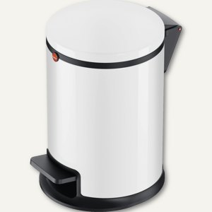 Hailo Tret-Kosmetikeimer Pure S - 3 Liter, (H)280 mm, Stahlblech, weiß, 0504-030