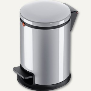 Tret-Kosmetikeimer Pure S - 3 Liter, (H)280 mm, Stahlblech, silber, 0504-020