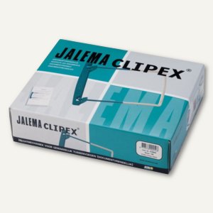 Jalema Aktenbinder Clipex, Füllhöhe: 50 mm, blau petrol, 100 Stück, 5720049