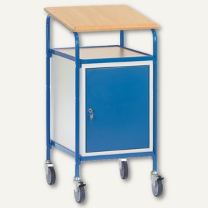 Rollpult mit Schreibfläche&Stahlschrank, 100kg, 615 x 610 x 1.00/1.195 mm, Stahl